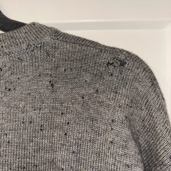 Lululemon Grey Speckled Merino Wool Sweater - Picture 5 of 5